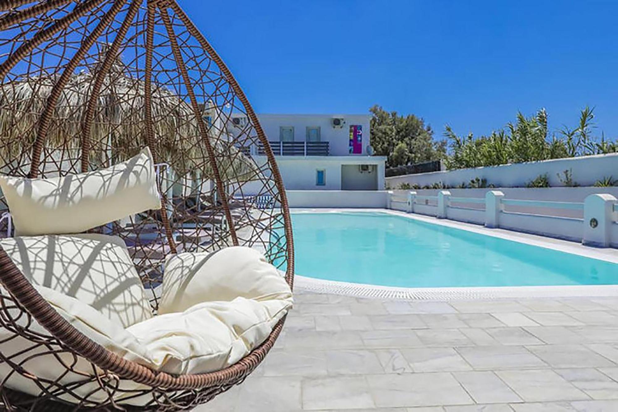 Happy Fish Rooms- Beachfront Perissa  Exterior foto